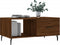 vidaXL - Salontafel - 90x50x40 - cm - bewerkt - hout - bruin - eikenkleur