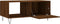 vidaXL - Salontafel - 90x50x40 - cm - bewerkt - hout - bruin - eikenkleur