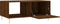 vidaXL - Salontafel - 90x50x40 - cm - bewerkt - hout - bruin - eikenkleur