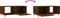 vidaXL - Salontafel - 90x50x40 - cm - bewerkt - hout - bruin - eikenkleur