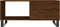 vidaXL - Salontafel - 90x50x40 - cm - bewerkt - hout - bruin - eikenkleur