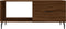 vidaXL - Salontafel - 90x50x40 - cm - bewerkt - hout - bruin - eikenkleur