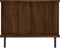 vidaXL - Salontafel - 90x50x40 - cm - bewerkt - hout - bruin - eikenkleur