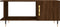 vidaXL - Salontafel - 90x50x40 - cm - bewerkt - hout - bruin - eikenkleur