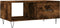 vidaXL - Salontafel - 90x50x40 - cm - bewerkt - hout - gerookt - eikenkleurig