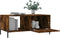 vidaXL - Salontafel - 90x50x40 - cm - bewerkt - hout - gerookt - eikenkleurig