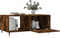 vidaXL - Salontafel - 90x50x40 - cm - bewerkt - hout - gerookt - eikenkleurig