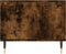 vidaXL - Salontafel - 90x50x40 - cm - bewerkt - hout - gerookt - eikenkleurig