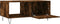 vidaXL - Salontafel - 90x50x40 - cm - bewerkt - hout - gerookt - eikenkleurig