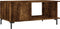 vidaXL - Salontafel - 90x50x40 - cm - bewerkt - hout - gerookt - eikenkleurig