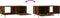 vidaXL - Salontafel - 90x50x40 - cm - bewerkt - hout - gerookt - eikenkleurig