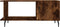 vidaXL - Salontafel - 90x50x40 - cm - bewerkt - hout - gerookt - eikenkleurig