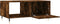 vidaXL - Salontafel - 90x50x40 - cm - bewerkt - hout - gerookt - eikenkleurig
