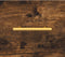 vidaXL - Salontafel - 90x50x40 - cm - bewerkt - hout - gerookt - eikenkleurig