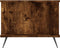 vidaXL - Salontafel - 90x50x40 - cm - bewerkt - hout - gerookt - eikenkleurig