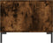 vidaXL - Salontafel - 90x50x40 - cm - bewerkt - hout - gerookt - eikenkleurig