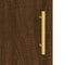 vidaXL - Salontafel - 90x50x40 - cm - bewerkt - hout - gerookt - eikenkleurig