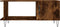 vidaXL - Salontafel - 90x50x40 - cm - bewerkt - hout - gerookt - eikenkleurig