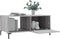 vidaXL - Salontafel - 90x50x40 - cm - bewerkt - hout - grijs - sonoma - eikenkleurig