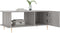 vidaXL - Salontafel - 90x50x40 - cm - bewerkt - hout - grijs - sonoma - eikenkleurig