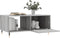 vidaXL - Salontafel - 90x50x40 - cm - bewerkt - hout - grijs - sonoma - eikenkleurig