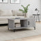 vidaXL - Salontafel - 90x50x40 - cm - bewerkt - hout - grijs - sonoma - eikenkleurig