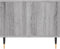 vidaXL - Salontafel - 90x50x40 - cm - bewerkt - hout - grijs - sonoma - eikenkleurig