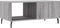 vidaXL - Salontafel - 90x50x40 - cm - bewerkt - hout - grijs - sonoma - eikenkleurig
