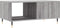 vidaXL - Salontafel - 90x50x40 - cm - bewerkt - hout - grijs - sonoma - eikenkleurig