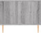 vidaXL - Salontafel - 90x50x40 - cm - bewerkt - hout - grijs - sonoma - eikenkleurig