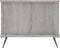 vidaXL - Salontafel - 90x50x40 - cm - bewerkt - hout - grijs - sonoma - eikenkleurig