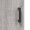 vidaXL - Salontafel - 90x50x40 - cm - bewerkt - hout - grijs - sonoma - eikenkleurig
