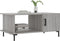 vidaXL - Salontafel - 90x50x40 - cm - bewerkt - hout - grijs - sonoma - eikenkleurig