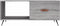 vidaXL - Salontafel - 90x50x40 - cm - bewerkt - hout - grijs - sonoma - eikenkleurig