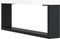 vidaXL - Salontafel - 90x50x40 - cm - bewerkt - hout - hoogglans - wit