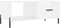 vidaXL - Salontafel - 90x50x40 - cm - bewerkt - hout - hoogglans - wit