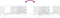vidaXL - Salontafel - 90x50x40 - cm - bewerkt - hout - hoogglans - wit