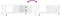 vidaXL - Salontafel - 90x50x40 - cm - bewerkt - hout - hoogglans - wit