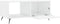 vidaXL - Salontafel - 90x50x40 - cm - bewerkt - hout - hoogglans - wit