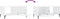 vidaXL - Salontafel - 90x50x40 - cm - bewerkt - hout - hoogglans - wit