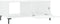 vidaXL - Salontafel - 90x50x40 - cm - bewerkt - hout - hoogglans - wit