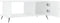 vidaXL - Salontafel - 90x50x40 - cm - bewerkt - hout - hoogglans - wit