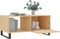 vidaXL - Salontafel - 90x50x40 - cm - bewerkt - hout - sonoma - eikenkleurig