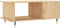 vidaXL - Salontafel - 90x50x40 - cm - bewerkt - hout - sonoma - eikenkleurig