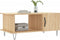 vidaXL - Salontafel - 90x50x40 - cm - bewerkt - hout - sonoma - eikenkleurig