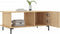 vidaXL - Salontafel - 90x50x40 - cm - bewerkt - hout - sonoma - eikenkleurig
