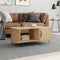 vidaXL - Salontafel - 90x50x40 - cm - bewerkt - hout - sonoma - eikenkleurig