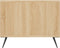 vidaXL - Salontafel - 90x50x40 - cm - bewerkt - hout - sonoma - eikenkleurig
