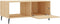 vidaXL - Salontafel - 90x50x40 - cm - bewerkt - hout - sonoma - eikenkleurig