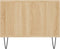 vidaXL - Salontafel - 90x50x40 - cm - bewerkt - hout - sonoma - eikenkleurig